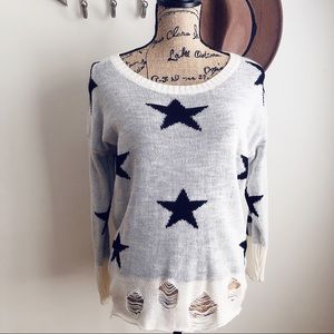 🍂Distressed Sweater🍂